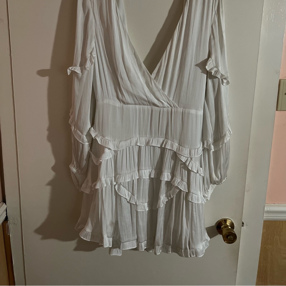 David’s bridal White dress